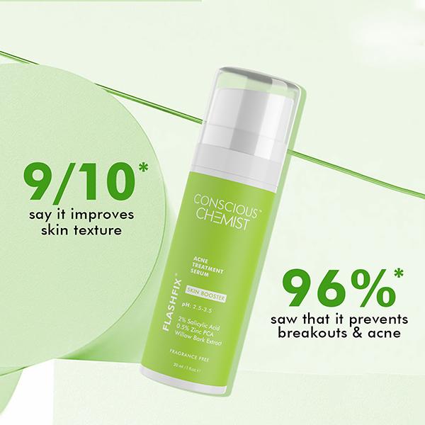 Conscious Chemist Acne Management & Prevention Serum 2% Salicylic Acid & Allantoin 30 ml - Face Serum