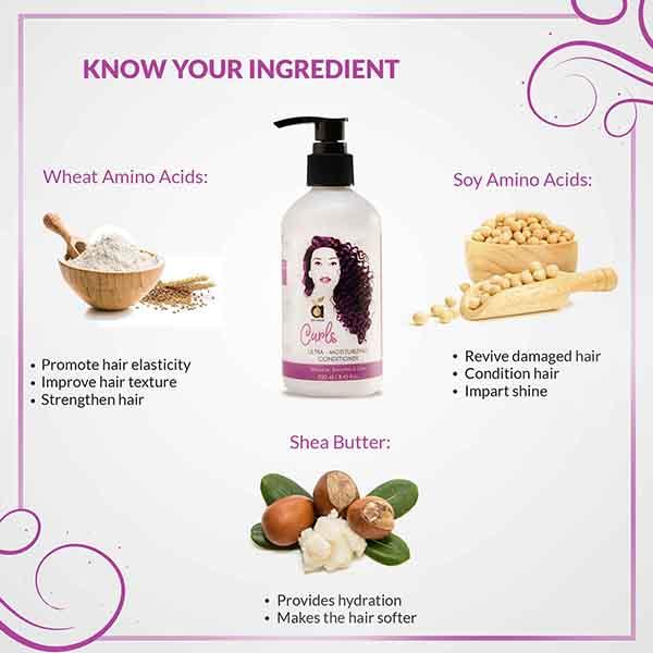 Anveya Curls Ultra - Moisturizing Conditioner 250 ml - Conditioners