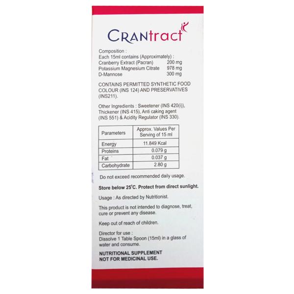 CRANTRACT Oral Suspension 200ml - Kidney Disease/Stones-Oth