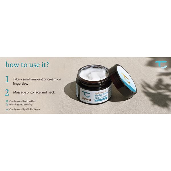 Tasya Hyaluronic & Vit E Hydra Burst Gel Cream 50 gm - Face Moisturizers