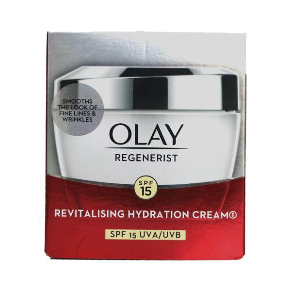 Netmeds | Olay Regenerist SPF 15 Revitalising Hydration Cream 50 gm