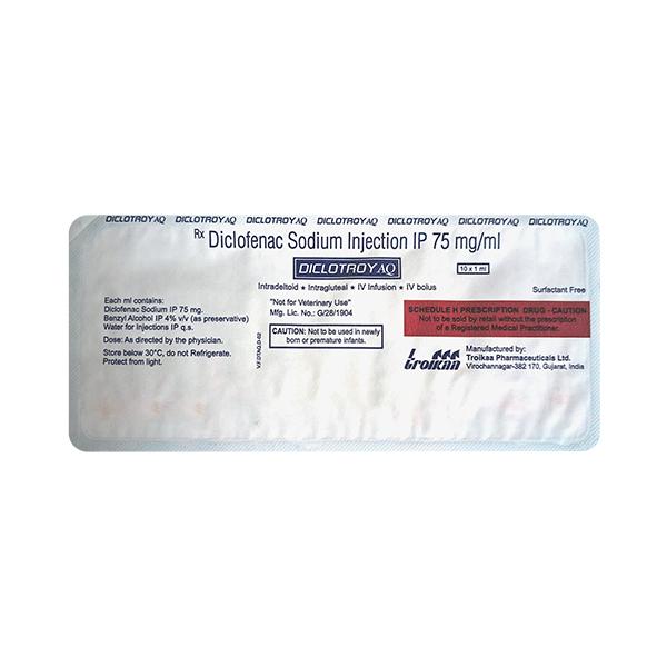 DICLOTROY AQ Injection 1ml