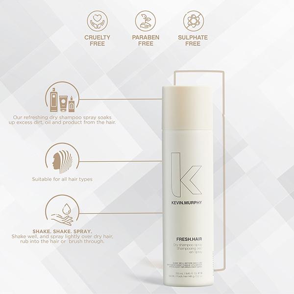 Kevin Murphy Fresh hair Dry Shampoo Spray Dry Shampoos 250 ml - Dry Shampoos & Conditioners