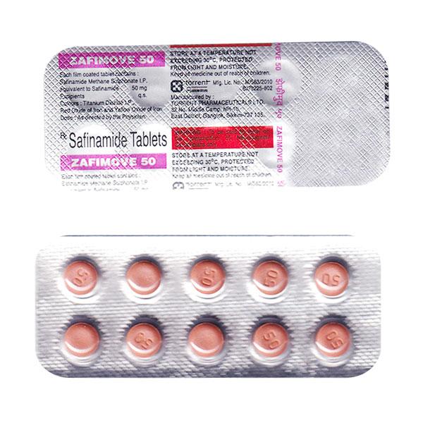 ZAFIMOVE 50 Tablet 10's - Parkinsonism-Apd