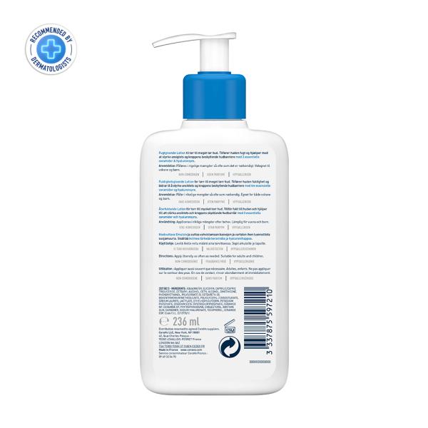 CeraVe Moisturising Lotion For Dry To Very Dry Skin 236 ml - Lotions & Creams