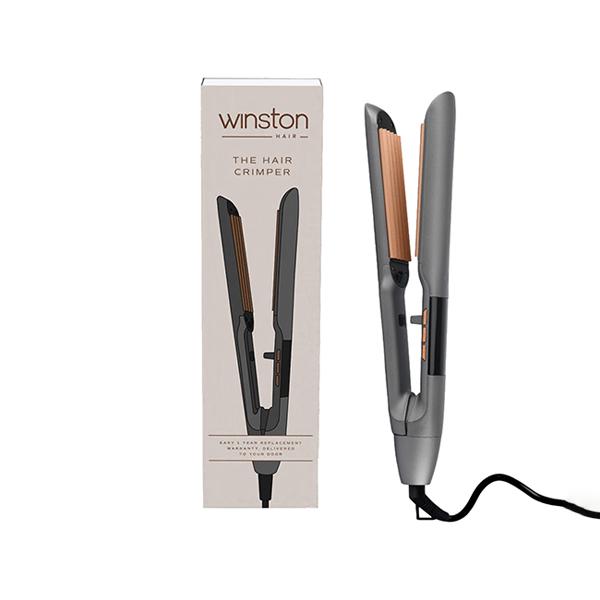 Winston Hair Crimper with Adjustable Temperature -Perfect for All Hair Types - 1 Year Warranty 500 gm - Multi-Stylers