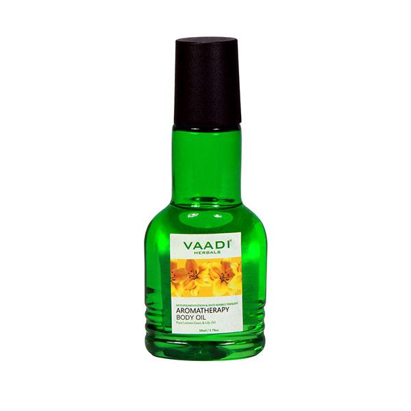 Aromatherapy Body Oil-Lemongrass & Lily Oil 50 ml - Essential Oils