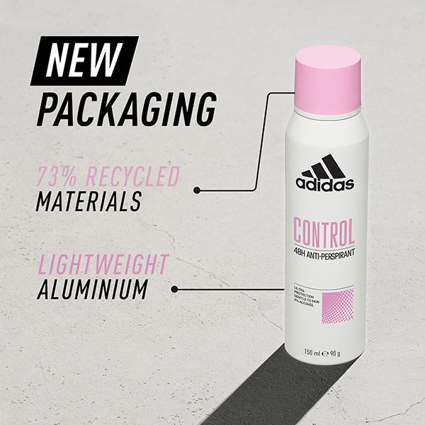 Adidas Control Anti-Perspirant 150 ml - Men Perfumes (Edt/Edp)
