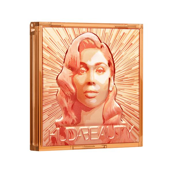 Huda Beauty Glow Obsessions Mini Face Palette Medium 6.4 gm - Highlighters & Illuminators
