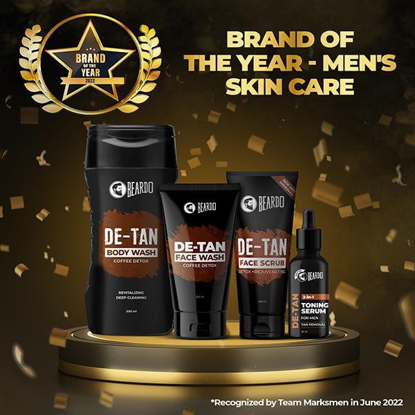Beardo De-Tan Face Scrub - Caffeine 100 gm - Face Scrubs