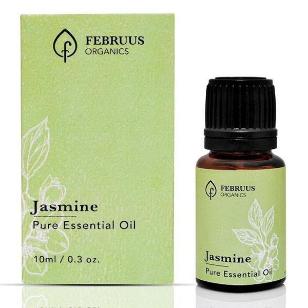 Februus Organics Pure Essential Oil - Jasmine 10 ml - Essential Oils