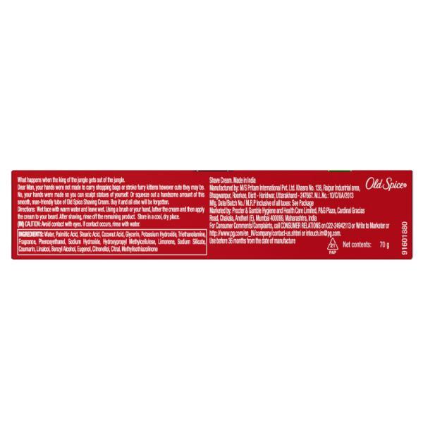 Old Spice Lather Shaving Cream - Fresh Lime 70 gm - Shaving Creams