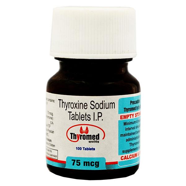 Thyromed 75Mcg Tablet 100'S - Hypothyroidism