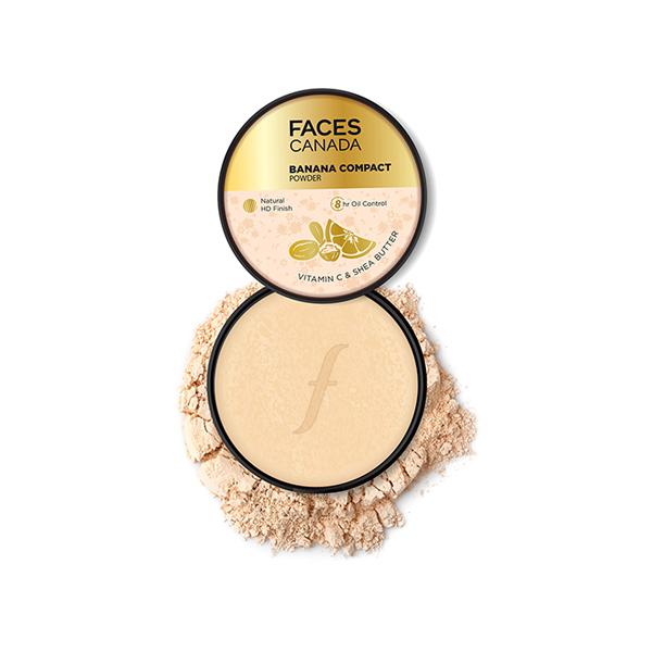Faces Canada Banana Compact Powder 9gm - Compact Powder