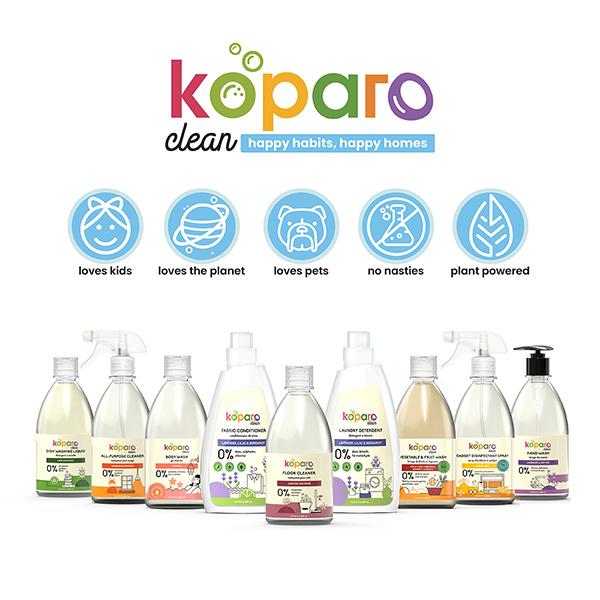 Koparo Clean Laundry Detergent (Pack of 3 x 500 ml)- Lavender, Lilac & Bergamot - Others