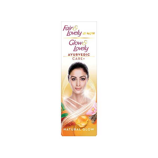 Glow & Lovely Natural Face Cream Ayurvedic Care+ 25 gm - Lotions & Creams