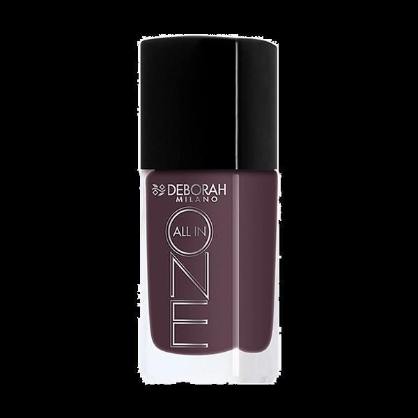 Deborah Milano All In One Nail Enamel - 16 Deep Grey 9.5 ml