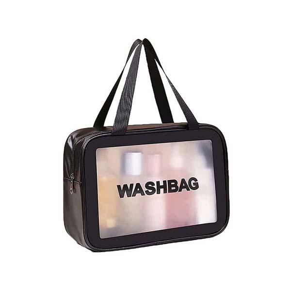 Netmeds | Allure Washable Cosmetic Large Bag Color Black 1's