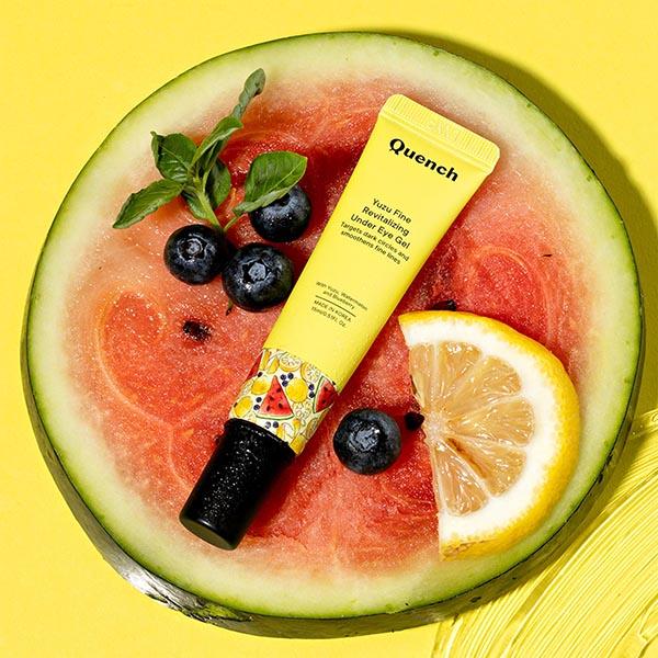 Quench Botanics Vitamin C Under Eye Gel for Dark Circles Minimizes Signs Of Ageing 15 ml - Eye Gels & Roll-On