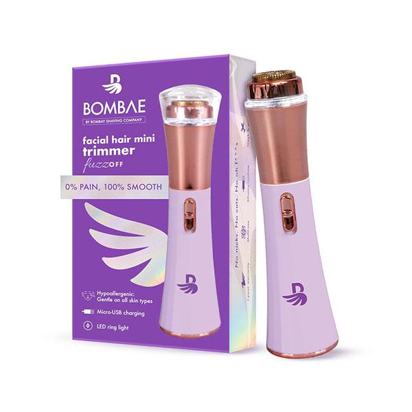 Netmeds | Bombae Mini Trimmer for Women Facial Hair and Eyebrows-Lipstick-Sized Facial Hair Remove 250 gm