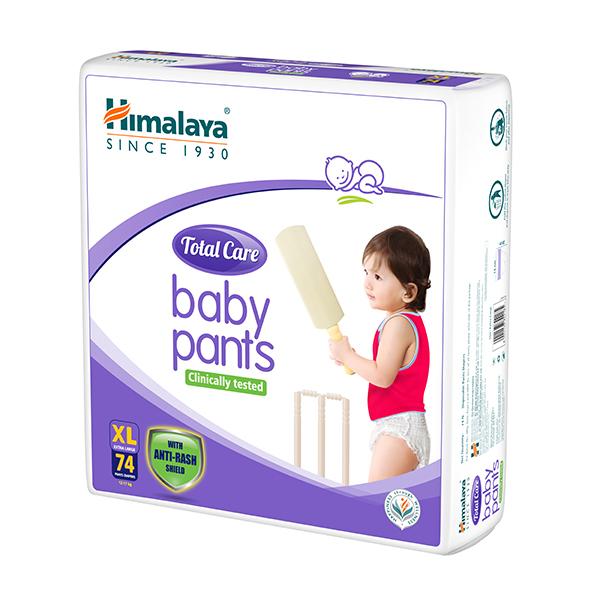 Himalaya Total Care Baby Pants Diapers-Xl 74'S - Diapers & Wipes