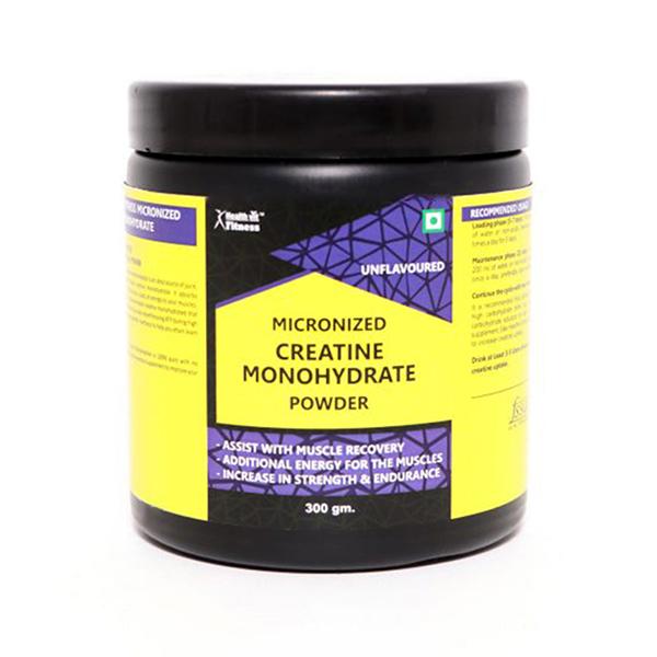 Netmeds | Healthvit Fitness Micronised Creatine Monohydrate Powder 300 gm