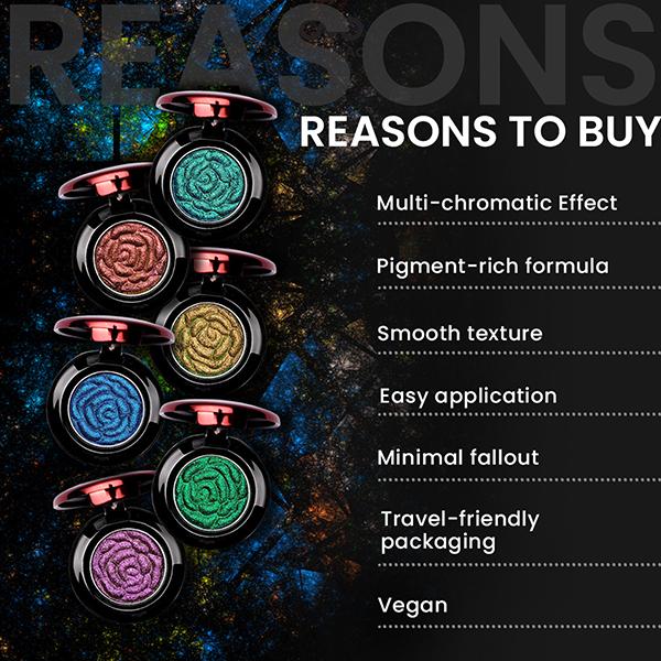 Charmacy Milano Insane Shifters Eyeshadow 500 1.8 gm - Eyeshadow, Bases & Primers