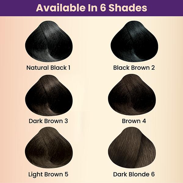Streax Professional HueMagic Permanent Hair Colour - Dark Brown 3, No Ammonia 90 gm - Crème