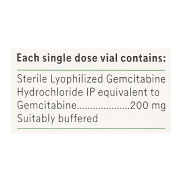 Cytogem 200mg Injection 1's - Cancer Oncology-Cyt