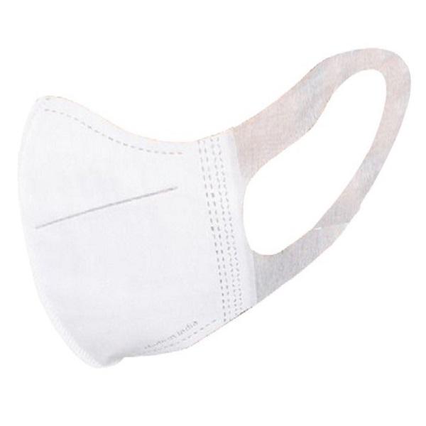 Shital Comfit 3D Face Mask - White (Pack of 10) - Face Mask