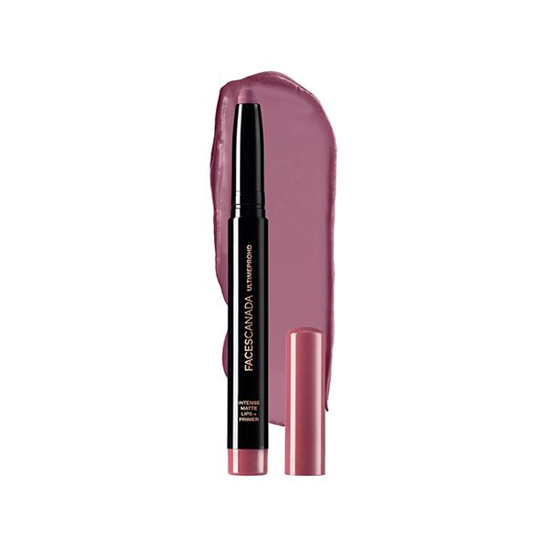 Netmeds | Faces Canada Ultime Pro Hd Intense Matte Lips + Primer - Burnt Amber 25, 9Hr Long Stay 1.4 gm