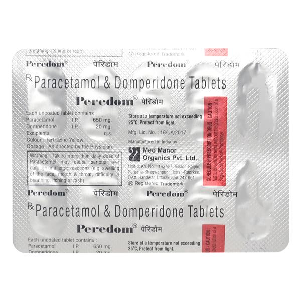 Netmeds | Peredom Tablet 10'S