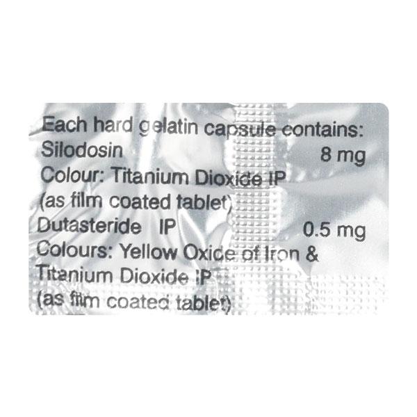 SILOHIGH D 8 Capsule 10's - Bladder And Prostate Disorders-Dru