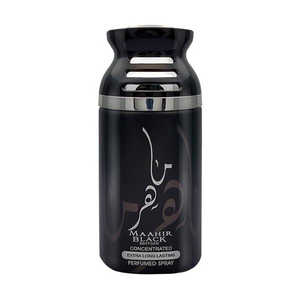 Netmeds | Lattafa Maahir Black Concentrated Extra Long Lasting Deodorant 250 ml