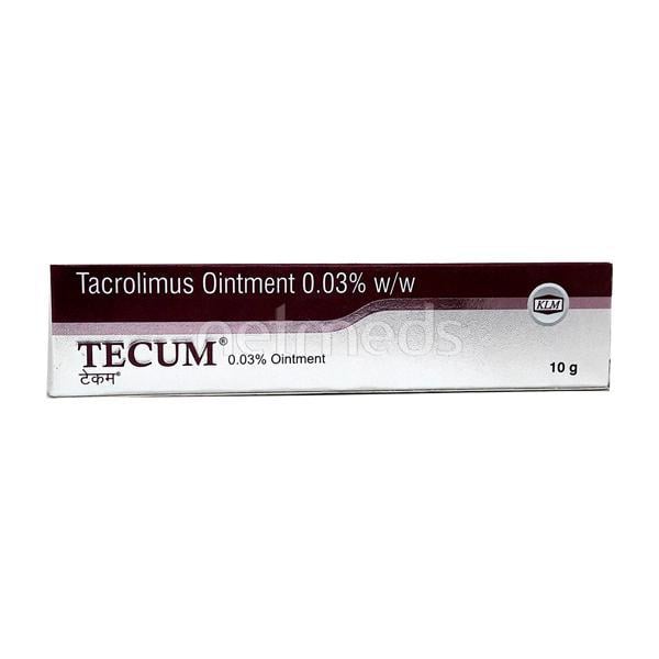 Tecum 0.03% Ointment 10gm - Atopic Dermatitis(Eczema)-Oth