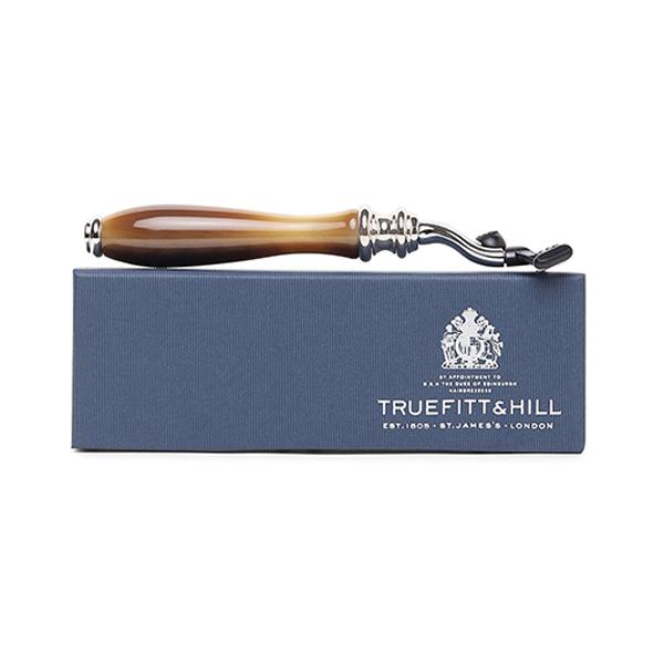 Netmeds | Truefitt and Hill Faux Horn Mach 3 Shaving Razor Chrome Wellington Essential Grooming Collection For Men 1's