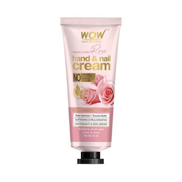 Netmeds | WOW Skin Science Himalayan Rose Hand & Nail Cream 50 ml