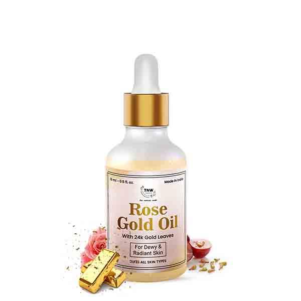 Netmeds | The Natural Wash Rose Gold Oil 15 ml