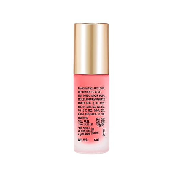 Lakme 9To5 Powerplay Insta-Manicure Nail Enamel Pink Sorbet 6 ml - Nail Polish