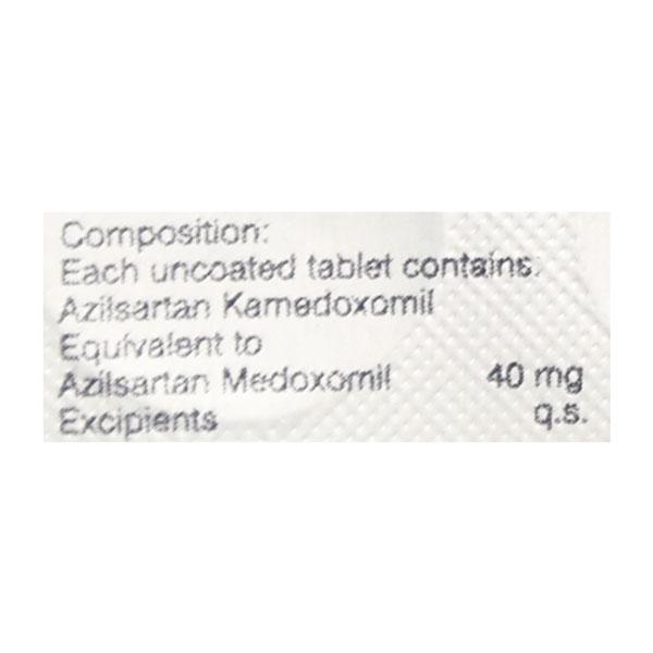 Asar 40mg Tablet 10'S - Hypertension-Ang