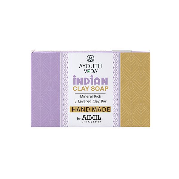 Ayouthveda Handmade Indian Clay Soap 110 gm
