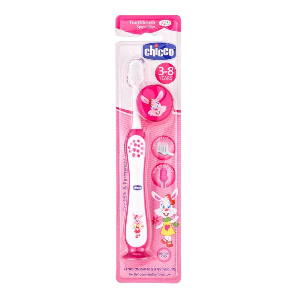 Netmeds | Chicco Kids (3-8yr) Extra Soft Toothbrush 1's