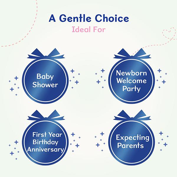 Chicco Baby Moments Baby Delight Set Beige 100 gm - Creams, Lotions & Oils