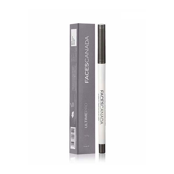 Faces Canada Ultimepro Twist Eye Kajal Liner Silver 01 0.35 Gm - Eyeliners