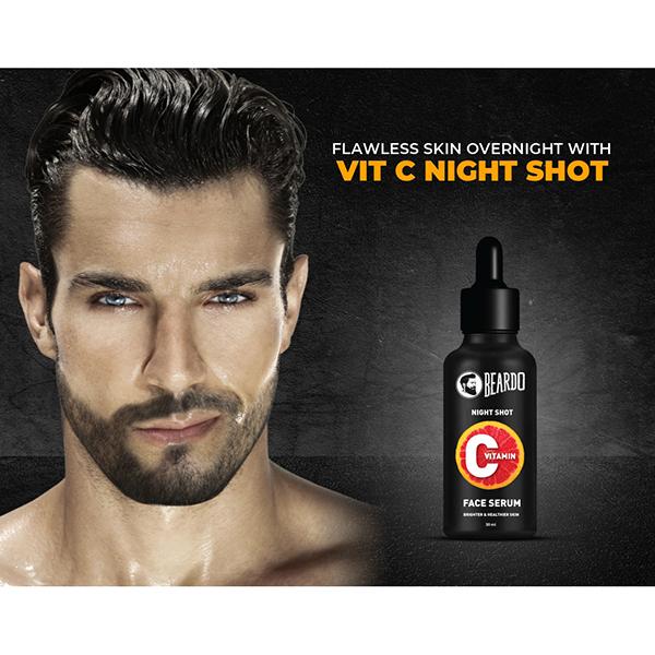 Beardo Night Shot Vitamin C Face Serum 30 ml - Face Gels
