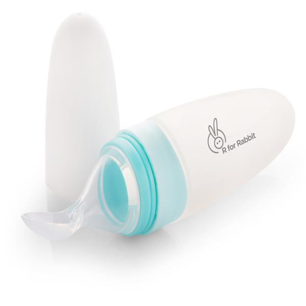 Netmeds | R for Rabbit First Feed Feeding Spoon - Blue 1's