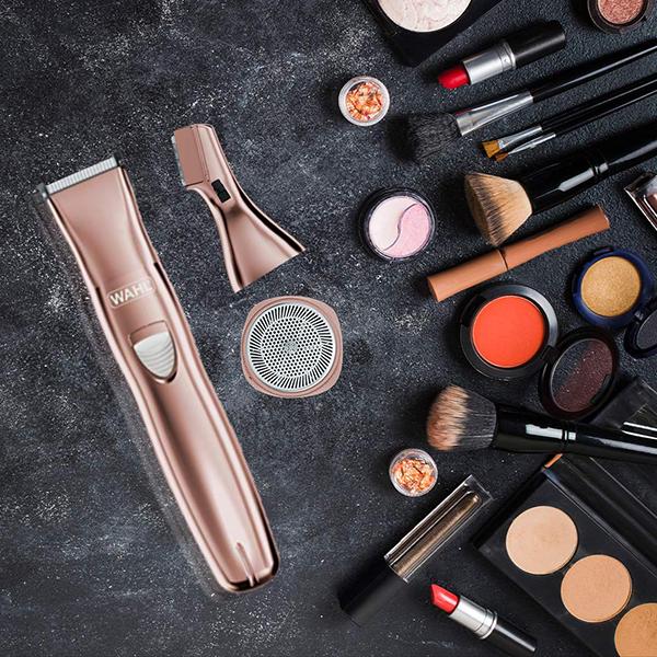 Wahl Facial Trimmer Combo - Rose Gold - Hair Removal Accessories
