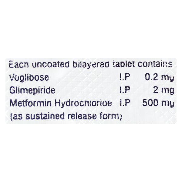 VOGLISTAT GM 2 Tablet 10's - Diabetes-Ant