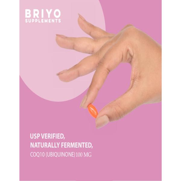 Briyo Coenzyme Q 10 Capsules 60's - Co-Q