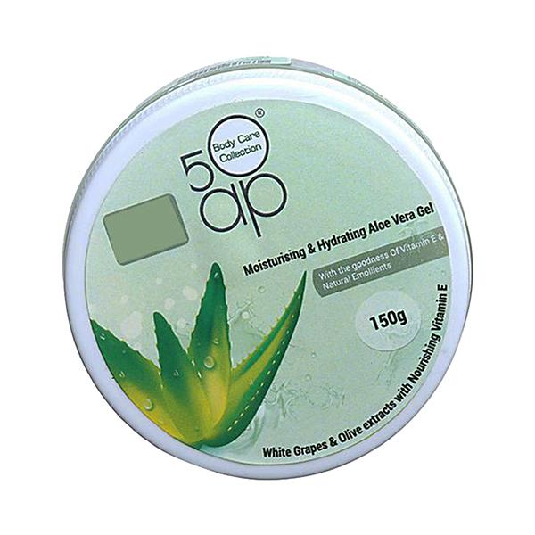 50 AP Moisturising & Hydrating Aloe Vera Gel 150 gm - Skin-Treatment